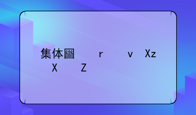 集体土地租凭协议