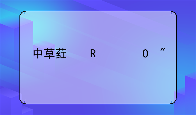 中草药申请专利
