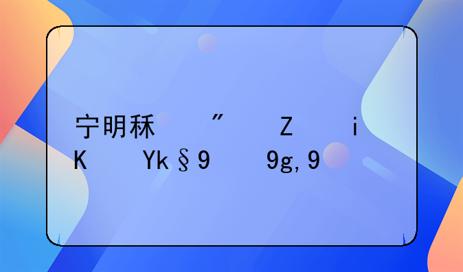 宁明租房子最便宜的地方