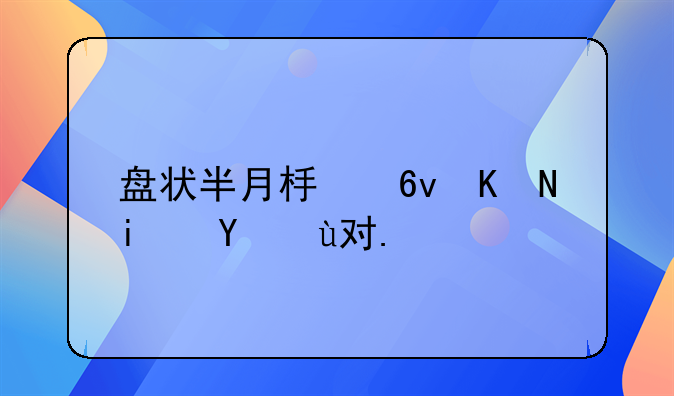 盘状半月板损伤是残疾了吗